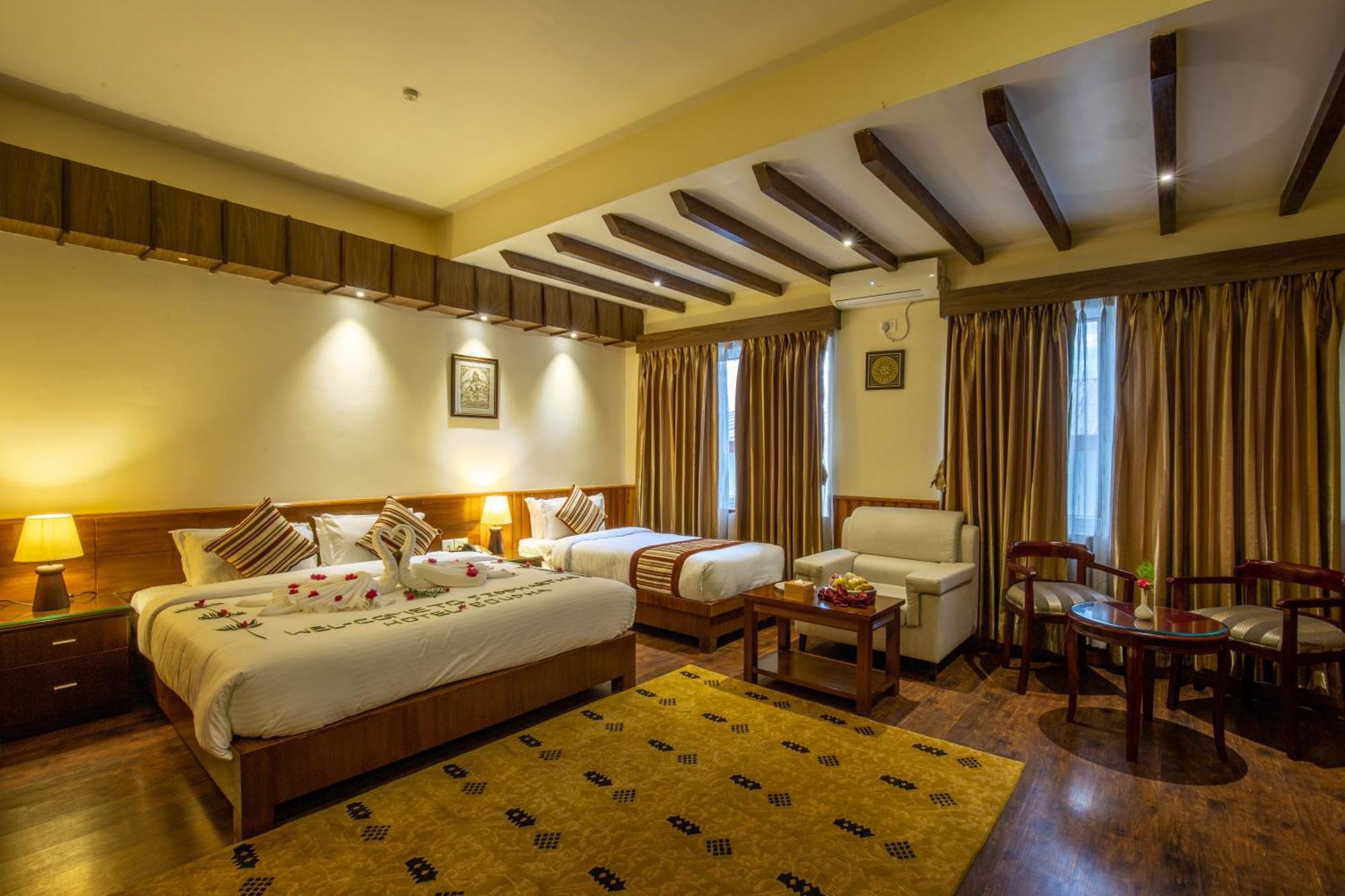 Siddhartha Boutique Hotel, Boudha Katmandu Szoba fotó